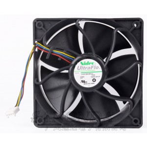 Nidec V12E12BS2B5-07 12V 3A 4wires Cooling Fan