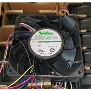 Nidec V12E12BUM9-57 12V 3.3A 4wires Cooling Fan