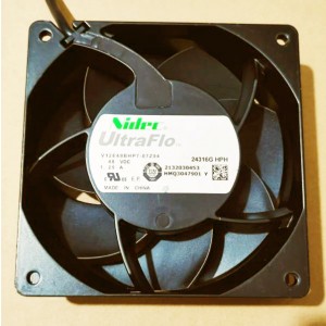 Nidec V12E48BHP7-07Z04 48V 1.25A 4wires Cooling Fan 