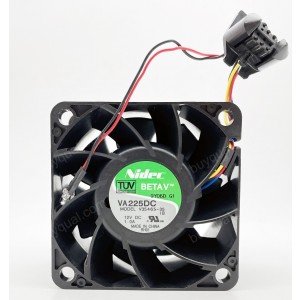 Nidec VA225DC V35465-35 12V 1A 4wires Cooling Fan