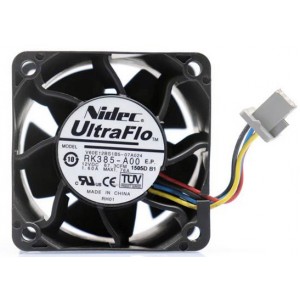 Nidec V60E12BS1B5-07A024 12V 1.60A 4wires cooling fan