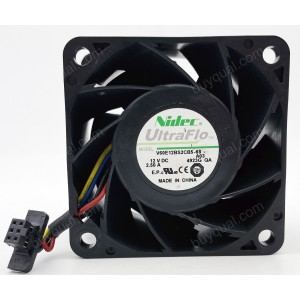 NIDEC V60E12BS2CB5-08 12V 2.50A 4wires Cooling Fan - Picture need