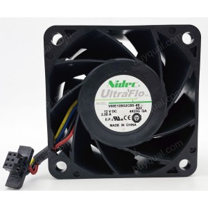 NIDEC V60E12BS2CB5-08 V60E12BS2CB5-08T06 12V 2.50A 4wires Cooling Fan - Picture need