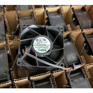 Nidec V80E12BGA5-07Z04 12V 1.4A 4wires Cooling Fan 