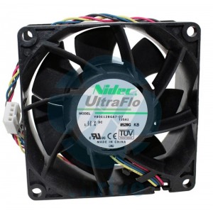 Nidec V80E12BGA7-07 12V 1.73A 4wires Cooling Fan - New