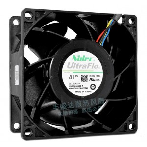 NIDEC V80E12BS1F5-07Z041 12V 3.4A 4wires Cooling Fan