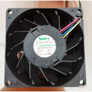 NIDEC V80E12BS1N5-07T15 12V 4.3A 4wires Cooling Fan