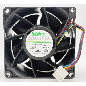 NIDEC V80E12BS2A5-07 12V 1.95A 4wires Cooling Fan