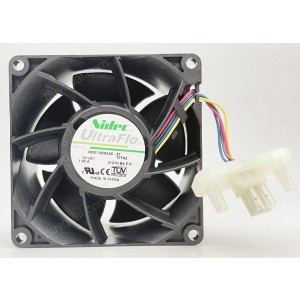 NIDEC V80E12BS2A5-57 12V 1.95A 4wires Cooling Fan