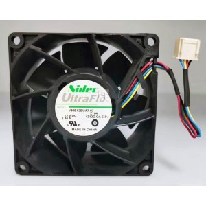 Nidec V80E12BUA7-07 12V 2.84A 4wires Cooling Fan - Picture need