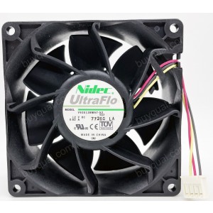 Nidec V92E12BMA7-52 V92E12BMA7-52T07 12V 0.62A 3wires Cooling Fan