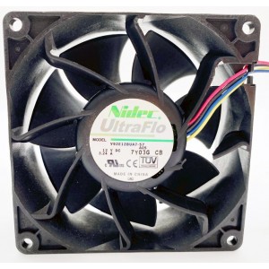 NIDEC V92E12BUA7-57 12V 3.24A 4wires Cooling Fan