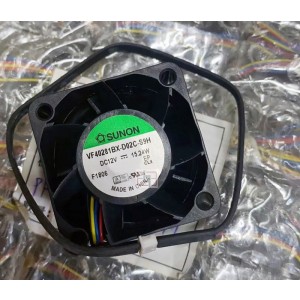 SUNON VF40281BX-D02C-S9H 12V 15.24W 4wires Cooling Fan