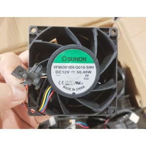 SUNON VF80381BX-Q010-S9H 12V 50.40W 4wires Cooling Fan