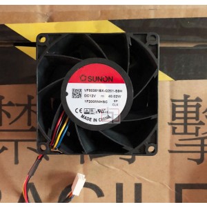 SUNON VF80381BX-Q281-S9H 12V 40.02W 4wires Cooling Fan
