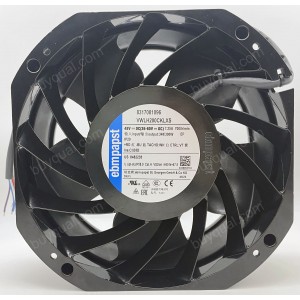Ebmpapst VWLH200CKLXS 8317083176 8317081096 48V 7.25A 300W Cooling Fan - Original New