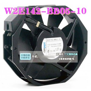 Ebmpapst W2E142-BB05-10 115V 27/28W Cooling Fan