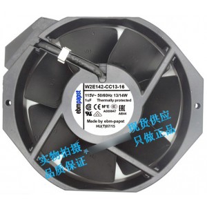 Ebmpapst W2E142-CC13-16 115V 13/14W Cooling Fan