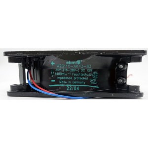 Ebmpapst W2G110-AK43-83 24V 15W Cooling Fan