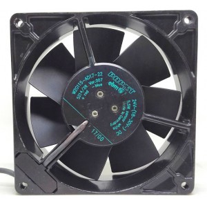 Ebmpapst W2G115-AD17-22 24V 5.5W 3wires cooling fan