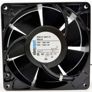 Ebmpapst 5958W W2K121-AA01-01 230V 18/17W 2wires Cooling Fan - Original New