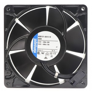 Ebmpapst W2K121-AA15-16 115V 18/17W 2wires Cooling Fan