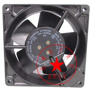 Ebmpapst W2S107-AA15-39 115V 20W Cooling Fan