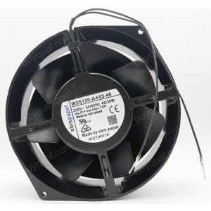 Ebmpapst W2S130-AA03-46 230V 45/39W 2wires Cooling Fan