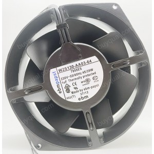 Ebmpapst W2S130-AA03-64 230V 45/39W 2wires Cooling Fan
