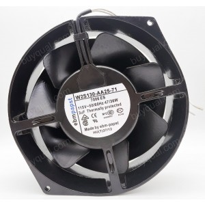 Ebmpapst W2S130-AA25-71 115V 41/38W Cooling Fan