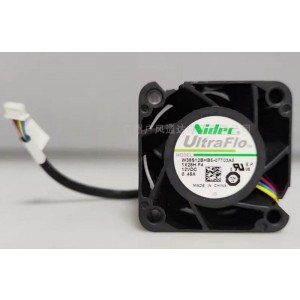 NIDEC W38S12BHB5-07T03A5 12V 0.45A 4wires Cooling Fan