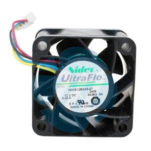 Nidec W40S12BGA5-07 12V 0.4A 4wires Cooling Fan