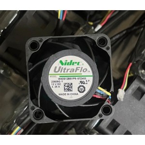 Nidec W40S12BS1P5-57Z403 12V 3.25A 4wires Cooling Fan 