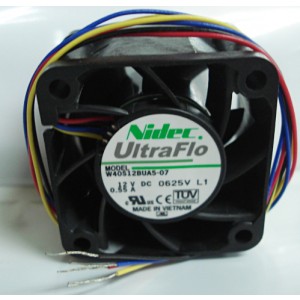 NIDEC W40S12BUA5-07 12V 0.55A 4wires Cooling Fan