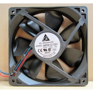 DELTA WFB1212H WFB1212H-R00 12V 0.45A 2wires 3wires Cooling Fan
