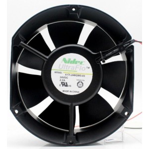 NIDEC X17L24BGM5-03 24V 2.2A 2wires Cooling Fan