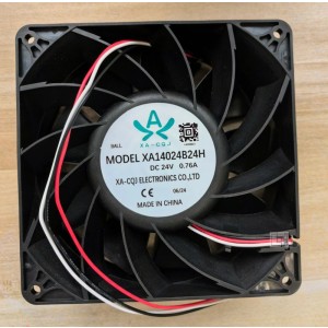 XA-CQJ XA14024B24H 24V 0.76A 3wires Cooling Fan 