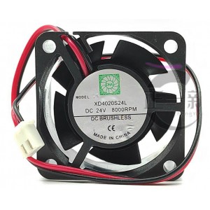 BQ XD4020S24L 24V 2wires Cooling Fan