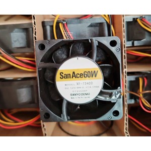 SANYO XF-73400 12V 0.17A 4wires Cooling Fan 