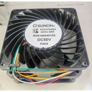 SUNON XGC0764BX-Q03U-S99 50V 8wires Cooling Fan