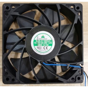 EC XY-12025S2H XY12025S2H 110-240V 0.07A 2wires Cooling Fan 
