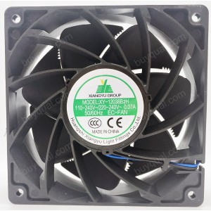 EC XY-12038B2H XY12038B2H 110-240V 0.07A 2wires Cooling Fan - IP55