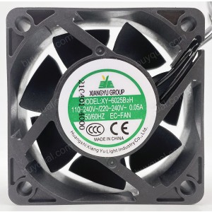 EC XY-6025B2H XY6025B2H 110-240V 0.05A 2wires Cooling Fan 