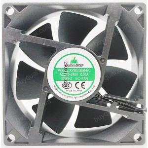 EC XY-8025B2H XY8025B2H XY8025B2HEC 220-240V 0.06A 2wires Cooling Fan 