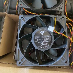 BQ YD12038HBL 220V 0.14A 2wires Cooling Fan