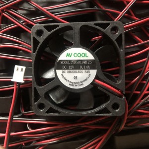 BQ YD5010M12S 12V 0.14A 2wires Cooling Fan