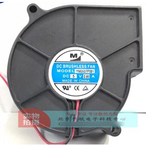 M YM0507PIB1 5V 0.80A 2wires Cooling Fan