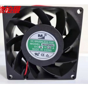 M YM2408PMZB3 24V 0.2A 2wires Cooling Fan