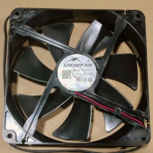 SNOWFAN YY14025H12S 12V 0.97A 2wires Cooling Fan