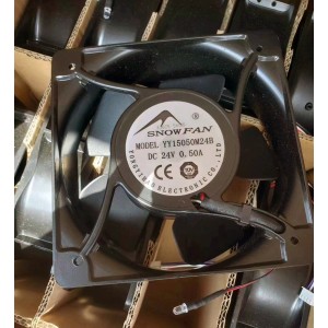 Snowfan YY15050M24B 24V 0.5A  4wires Cooling Fan